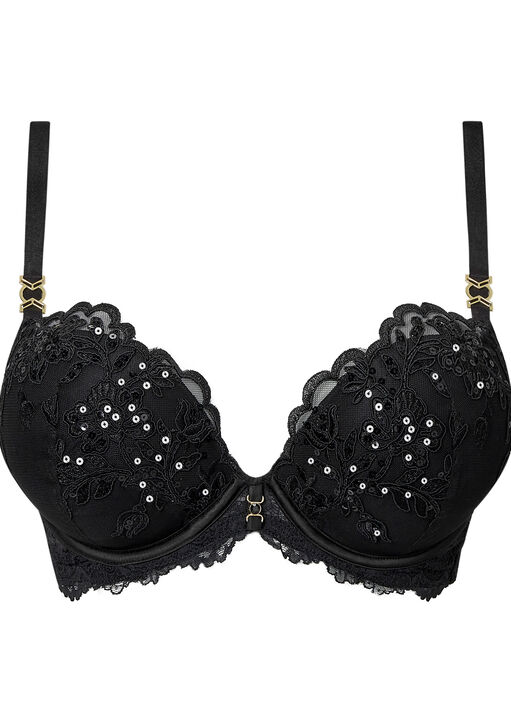 The Icon Fuller Bust Padded Plunge Bra image number 5.0