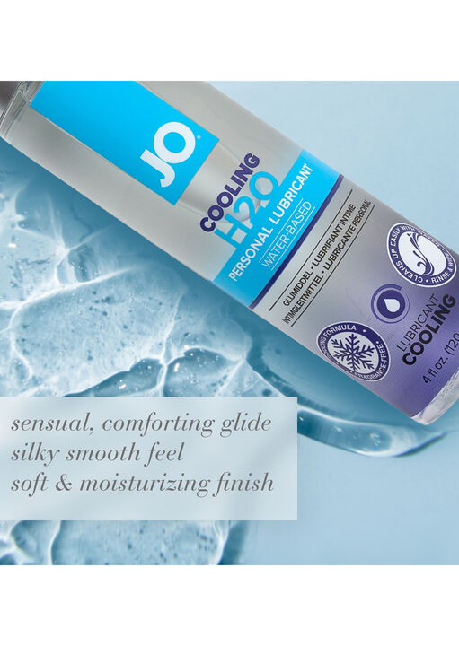 System Jo H20 Cool Lube 120ml image number 1.0