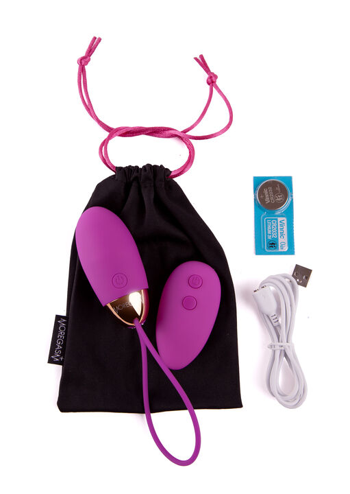 Moregasm+ Remote Control Silicone Vibrating Love Egg image number 7.0