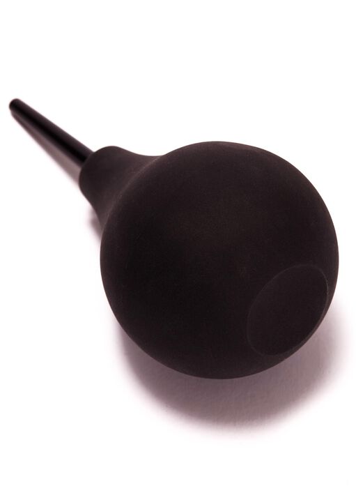 Black Silicone Anal Douche image number 2.0
