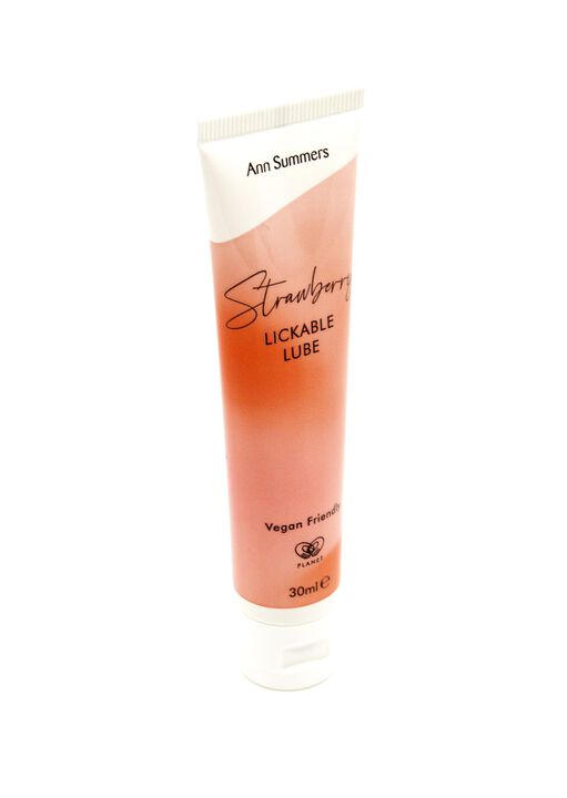 Strawberry Flavoured Lickable Lubricant 30ml image number 2.0