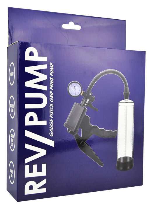 Gauge Pistol Grip Penis Pump image number 4.0