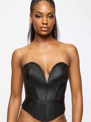 Truly Corset Top - Black