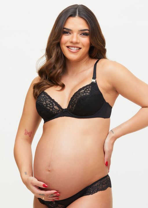 Sexy Lace Maternity & Nursing Bra image number 5.0