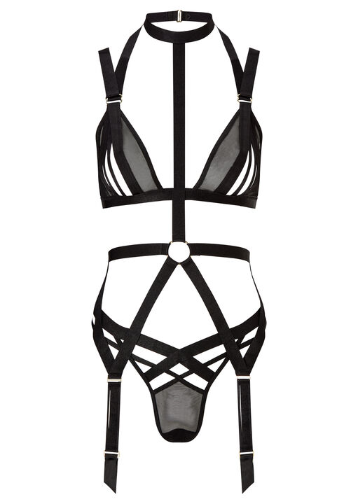 Shadow Crotchless Set image number 3.0