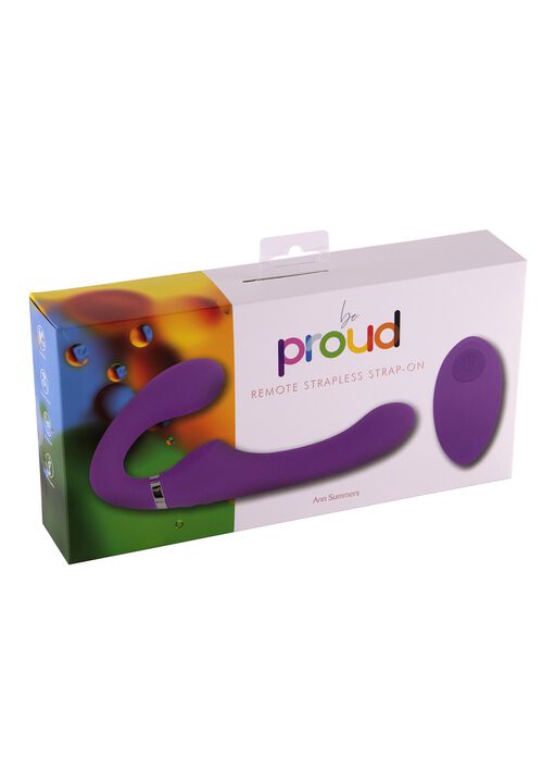 Be Proud Remote Control Strapless Vibrating Strap On image number 1.0