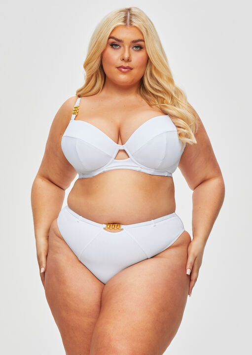 Riviera High Waisted Bikini Bottom image number 4.0