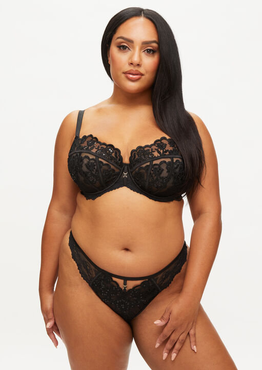 The Icon Fuller Bust Non Padded Balcony Bra image number 3.0