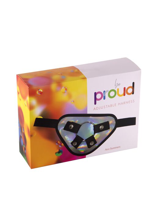 Be Proud Adjustable Strap On Harness image number 4.0
