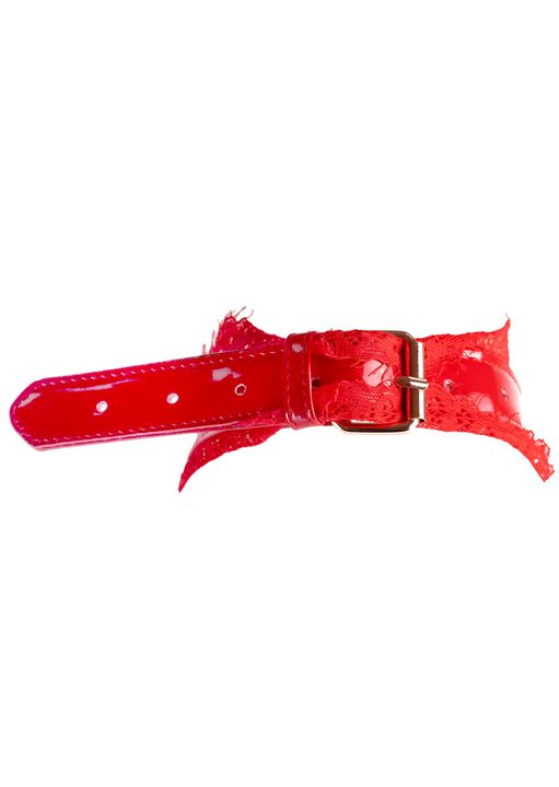 High Gloss and Lace Collar image number 1.0